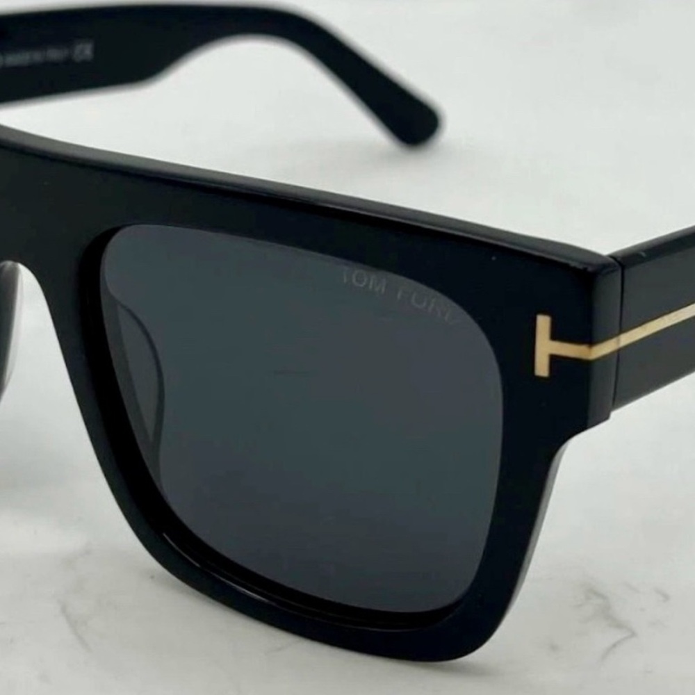 Tom Ford Fausto Black Rectangular Sunglasses - image 2